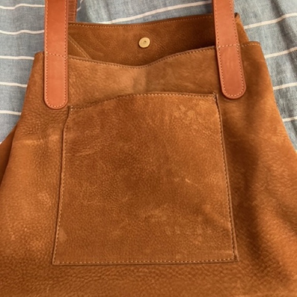 Orvis handbag- suede